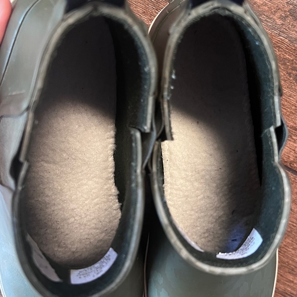 Joules green leopard rainwell short rain boot - size 9 - Picture 4 of 7